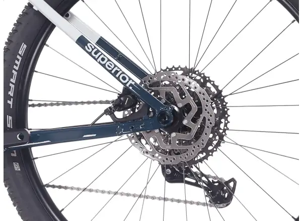 Superior iXP 6.5 horský elektrobicykel Gloss Petrol / Petrol Grey