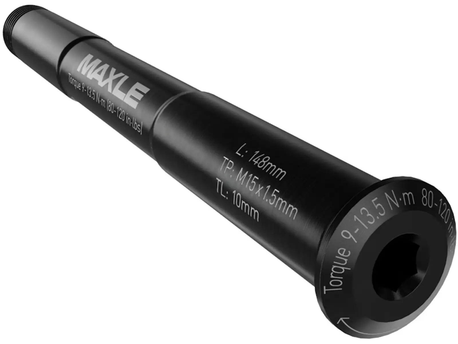 Rock Shox Rudy Maxle predná os 12x100 mm závit M12X1,5 TL 9 mm 137 mm