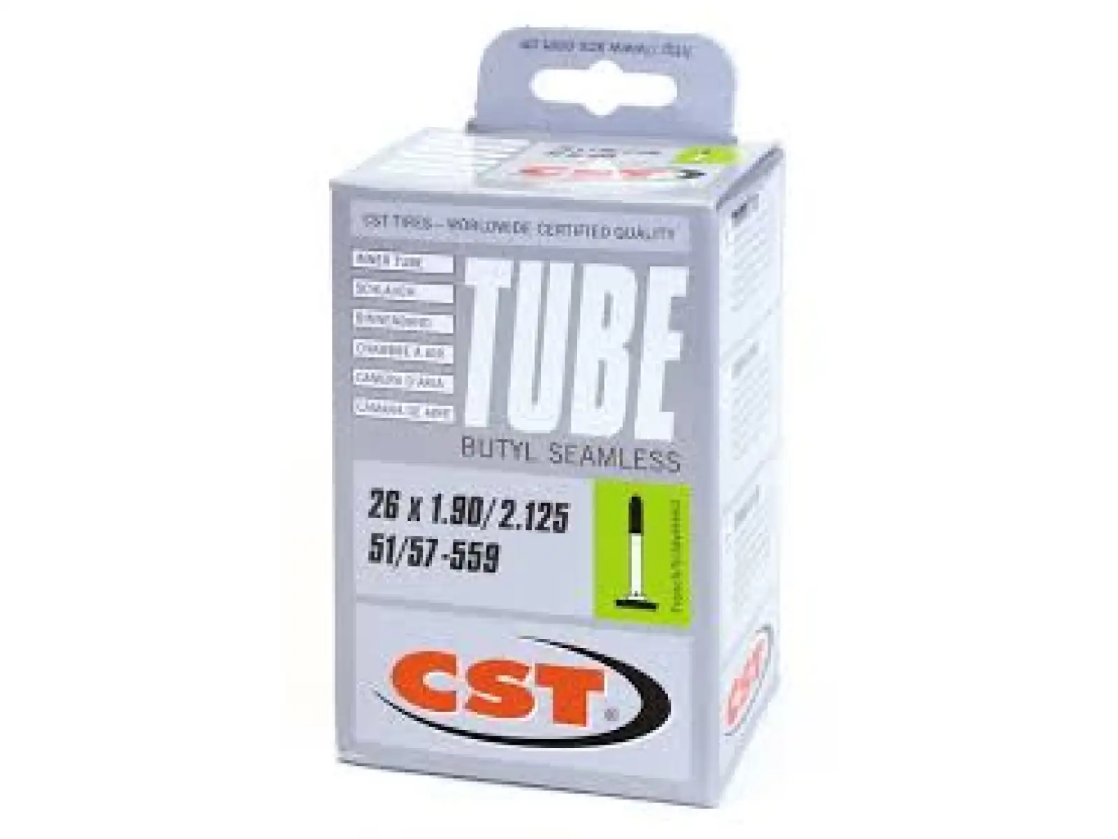 CST MTB duša 26x1,50"-1,75" Dunlop ventil