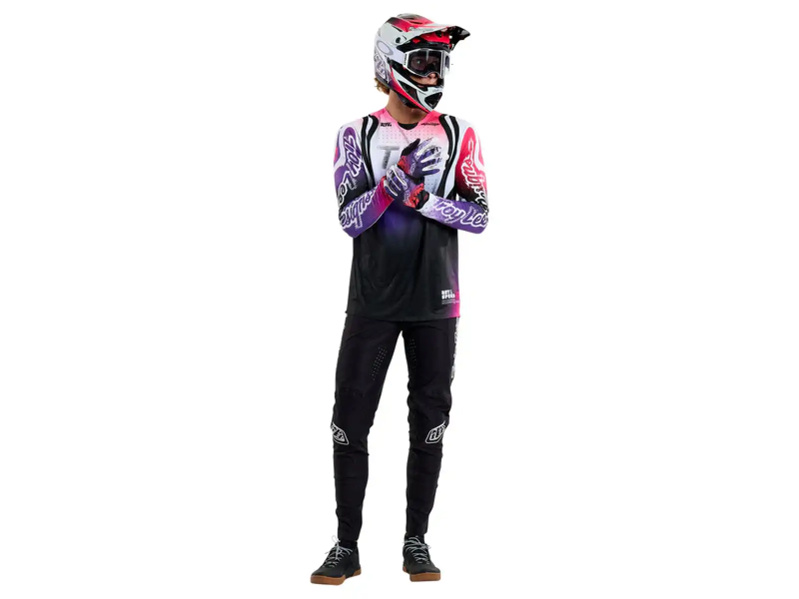 Troy Lee Designs Sprint Ultra Drip pánsky dlhý rukáv Purple