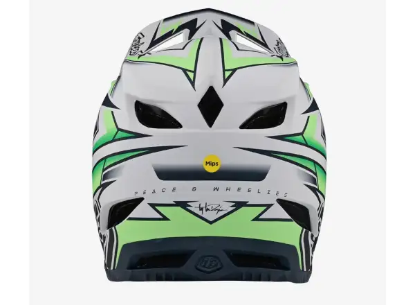 Troy Lee Designs D4 Composite Mips Volt prilba White