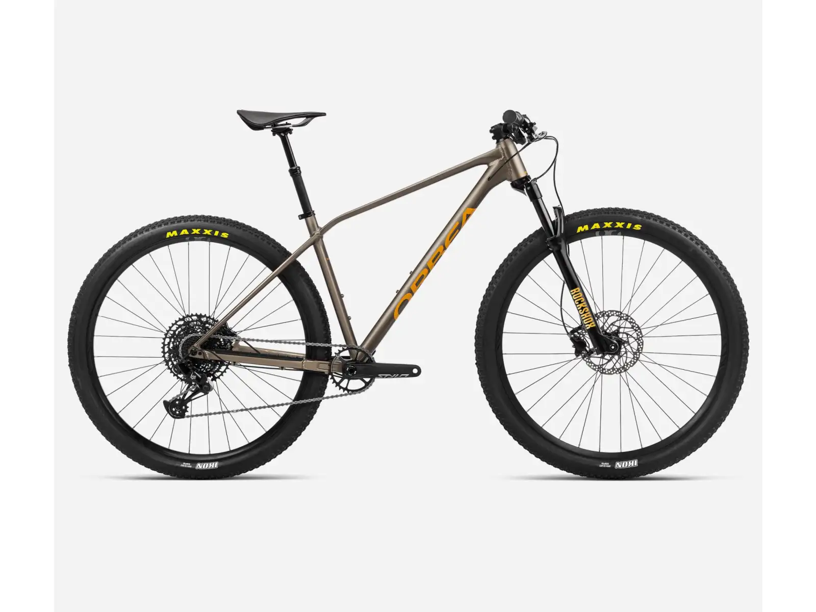 Horský bicykel Orbea Alma H10-EAGLE Taupe Brown/Mangon