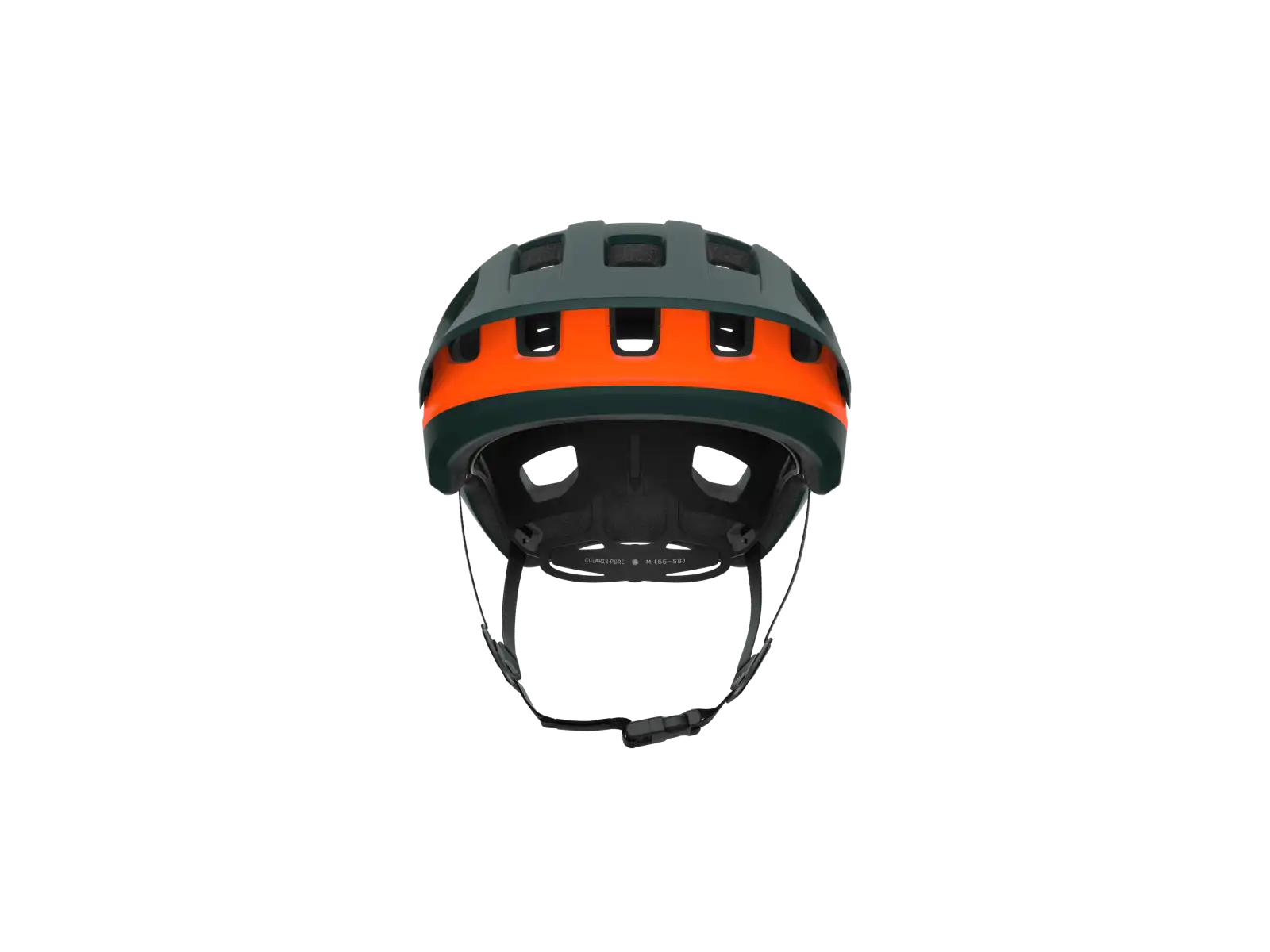 POC Cularis Pure MTB prilba Pargasite Green Matt/Fluorescent Orange Matt