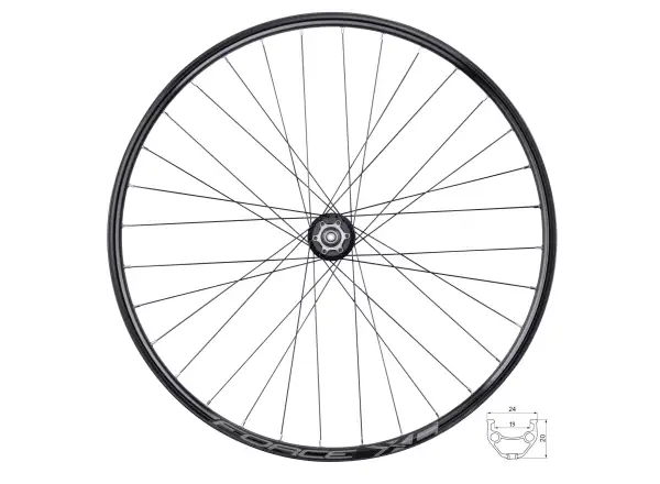 Force XC Disc 29" predné vypletené koleso náboj Force F80450