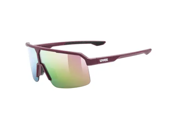 Uvex Ramp slnečné okuliare Burgundy Matt/Mirror Rose