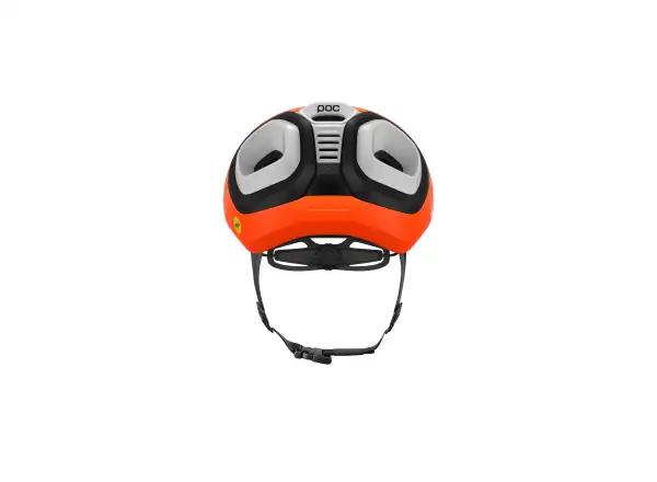 POC Amidal cestná prilba Fluo. Orange Matt/Uranium Black Matt/Hydrogen White Matt