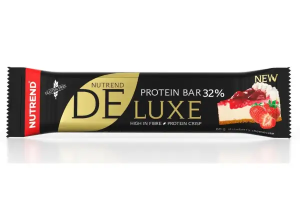 Nutrend Deluxe Protein Bar 60g Jahodový tvarohový koláč