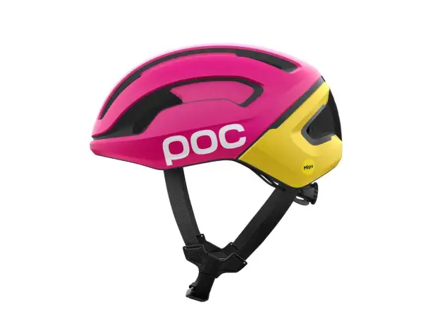 POC Omne Air MIPS prilba Rhos Red Matt/Citrine Yellow Matt