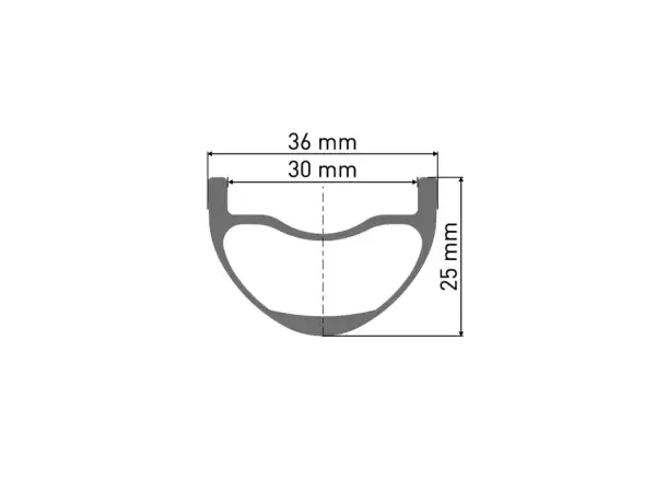DT Swiss HXC 1501 Spline One 30 mm karbón 29" CL 12/148 zadné koleso - Nebalené