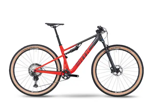 BMC Fourstroke TWO celoodpružený bicykel Carbon/Red