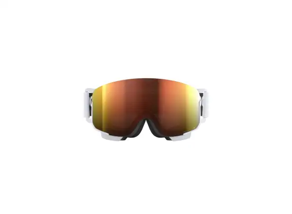 POC Nexal Mid lyžiarske okuliare Hydrogen White/Partly Sunny Orange