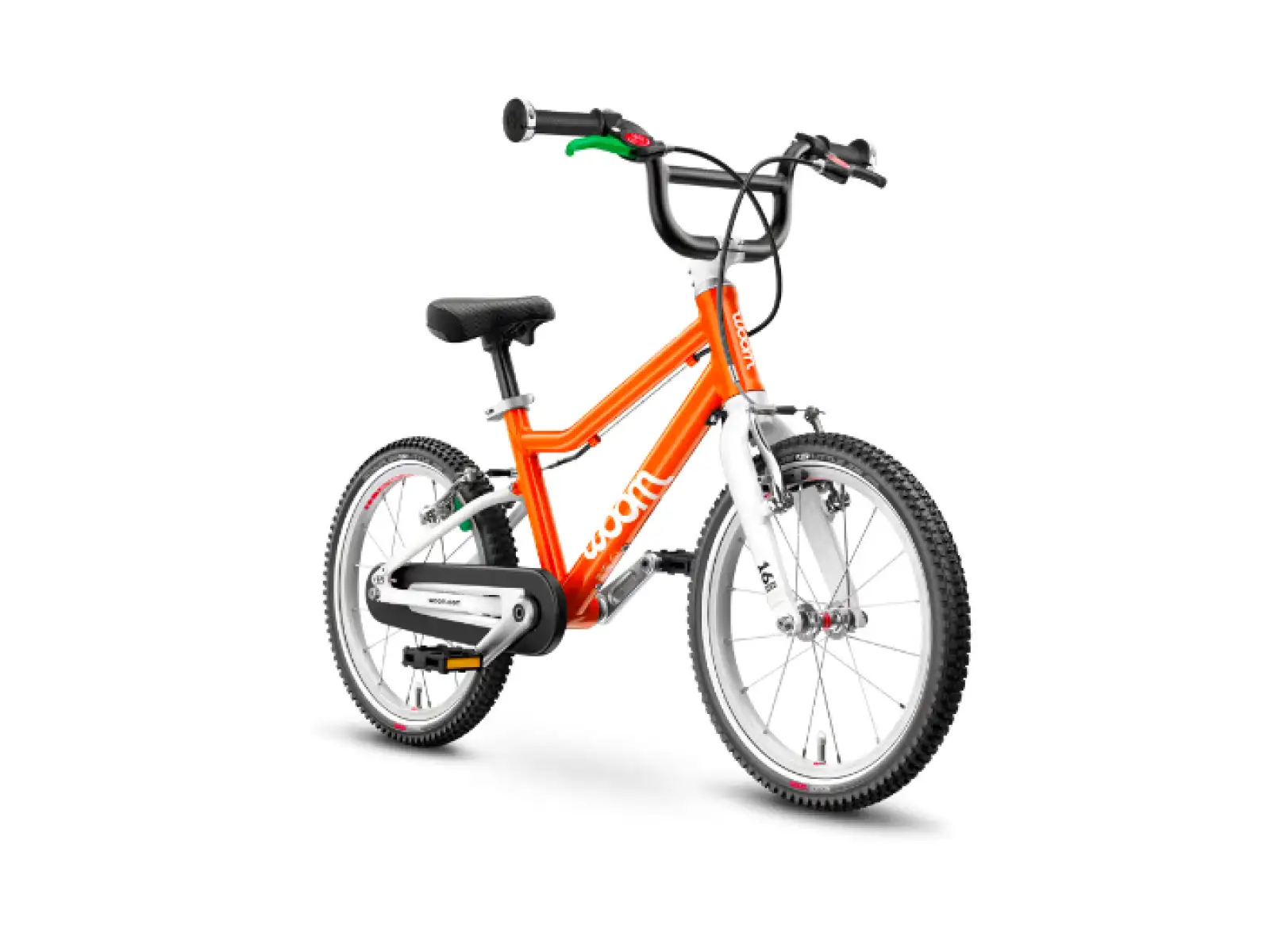 Woom 3 Flame Orange 16 detský bicykel