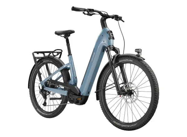 Cannondale Tesoro X 2 LSTH Storm Cloud nízkonástupový cestovný elektrobicykel