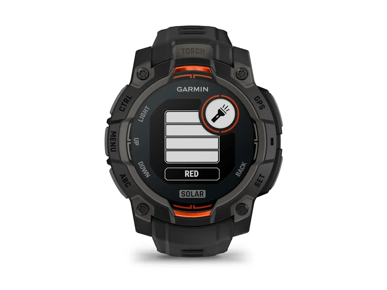 Garmin Instinct 3 Solar 45 mm smart hodinky čierna/čierny remienok