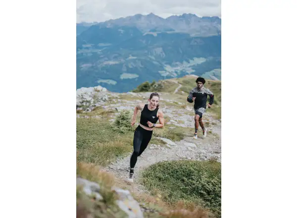 Dynafit Trail 7/8 dámské běžecké legíny Black out