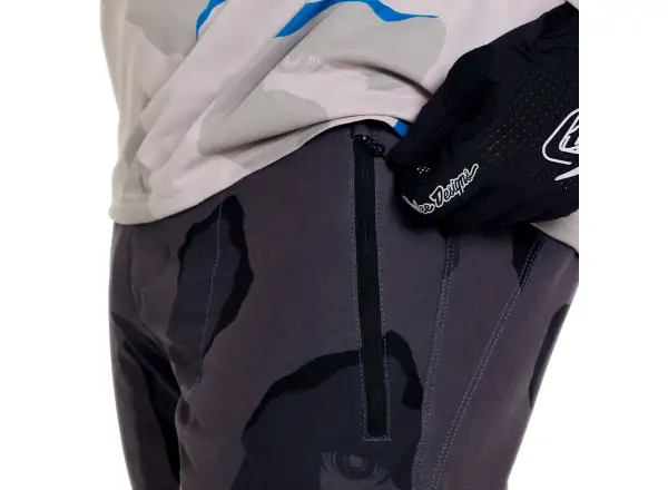 Troy Lee Designs Skyline Pro pánske nohavice Flow Camo Carbon