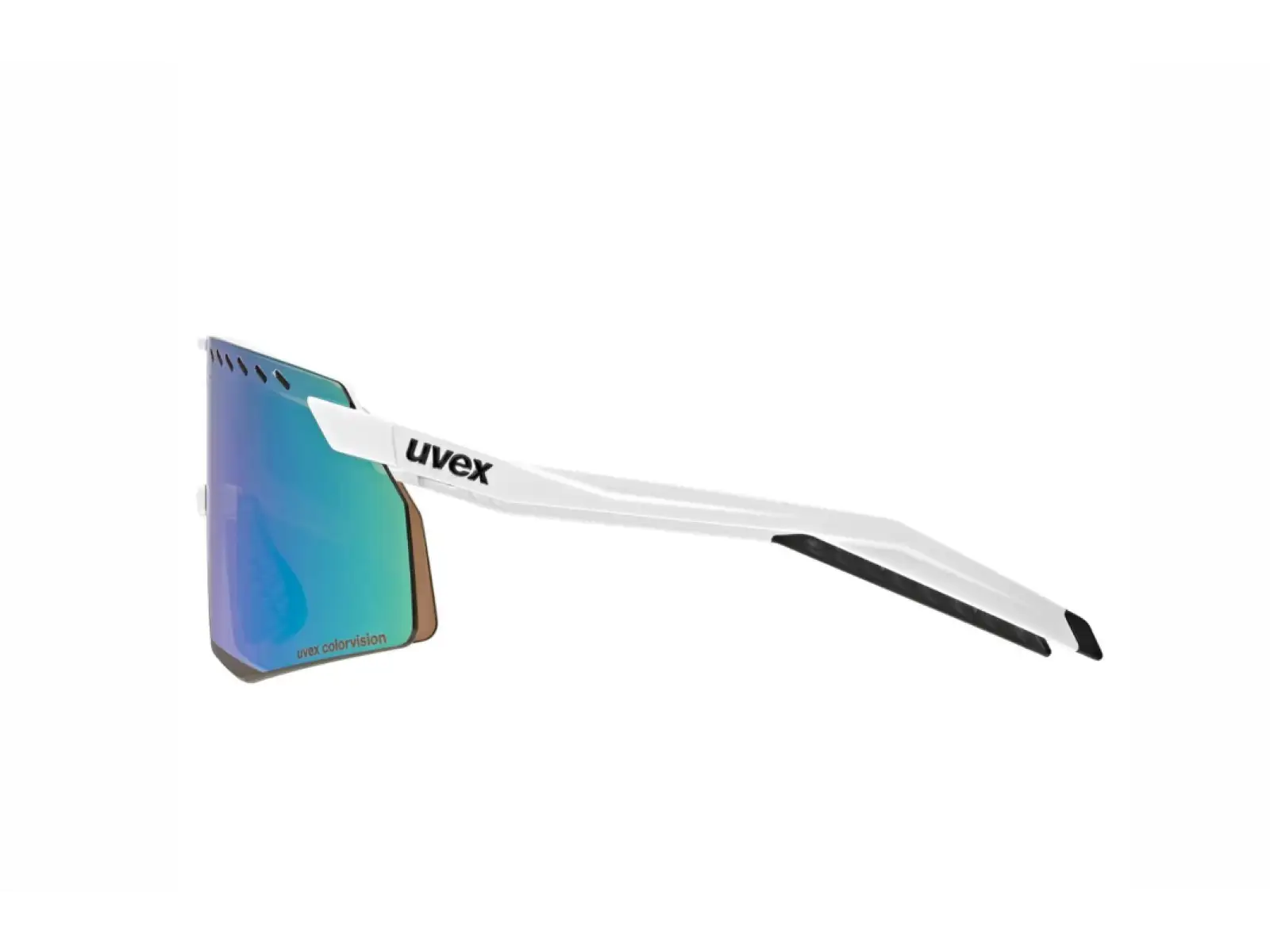 Uvex Pace Stage ColorVision okuliare White Matt/Mirror Green