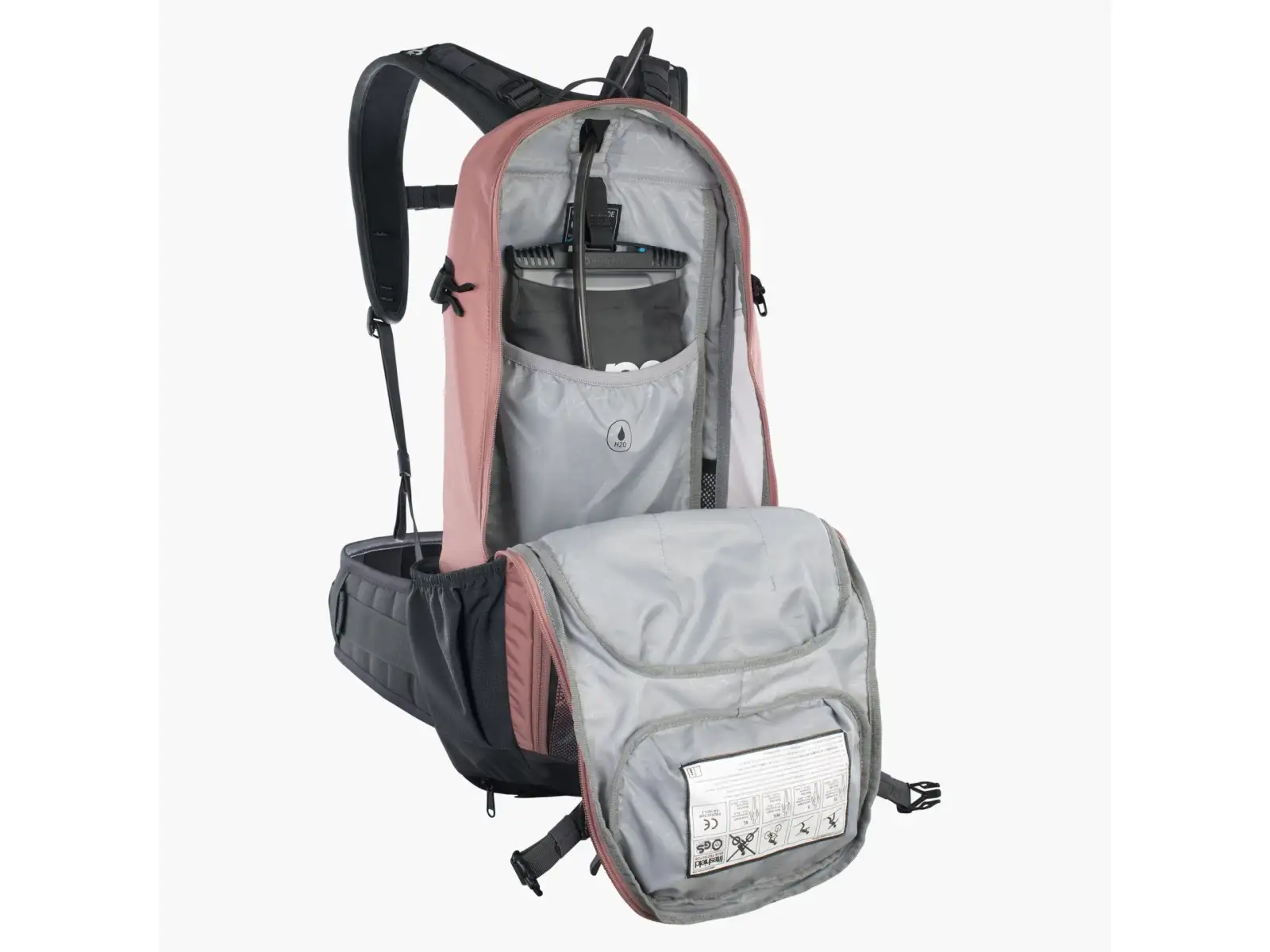 Evoc FR Enduro 16 batoh 16 l dusty pink/karbónovo sivá