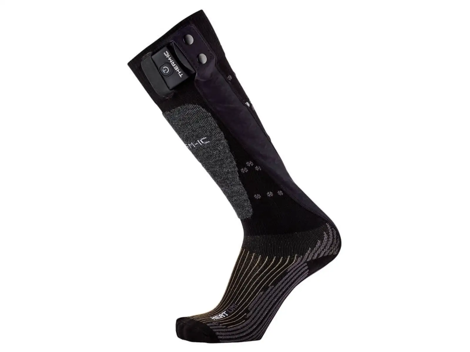 Thermic PowerSock Heat Uni V2 vyhrievané ponožky čierna/žltá