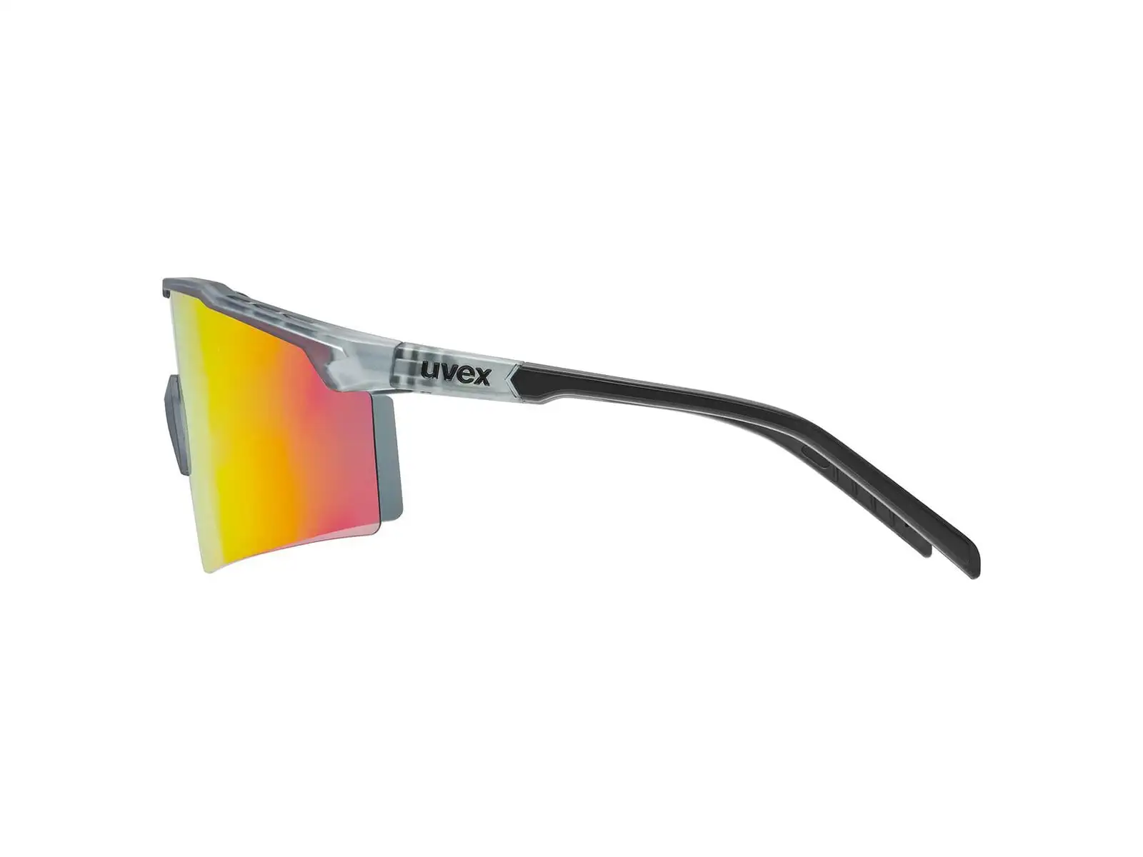 Uvex Flowline slnečné okuliare Smoke Matt/Mirror Red