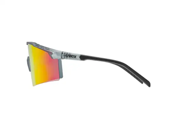 Uvex Flowline slnečné okuliare Smoke Matt/Mirror Red