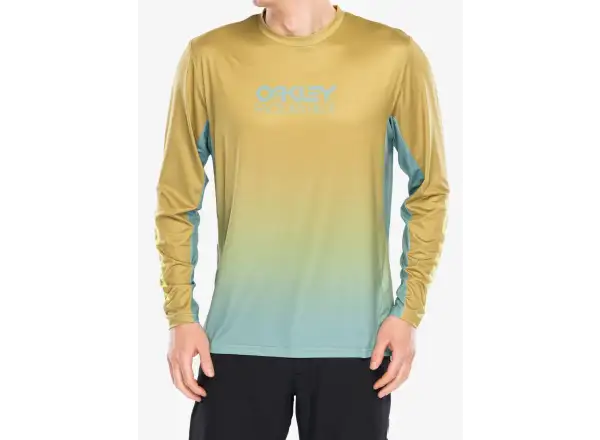 Oakley Maven Coast 2.0 voľný dres dlhý rukáv Gradient Sulfide Pacific