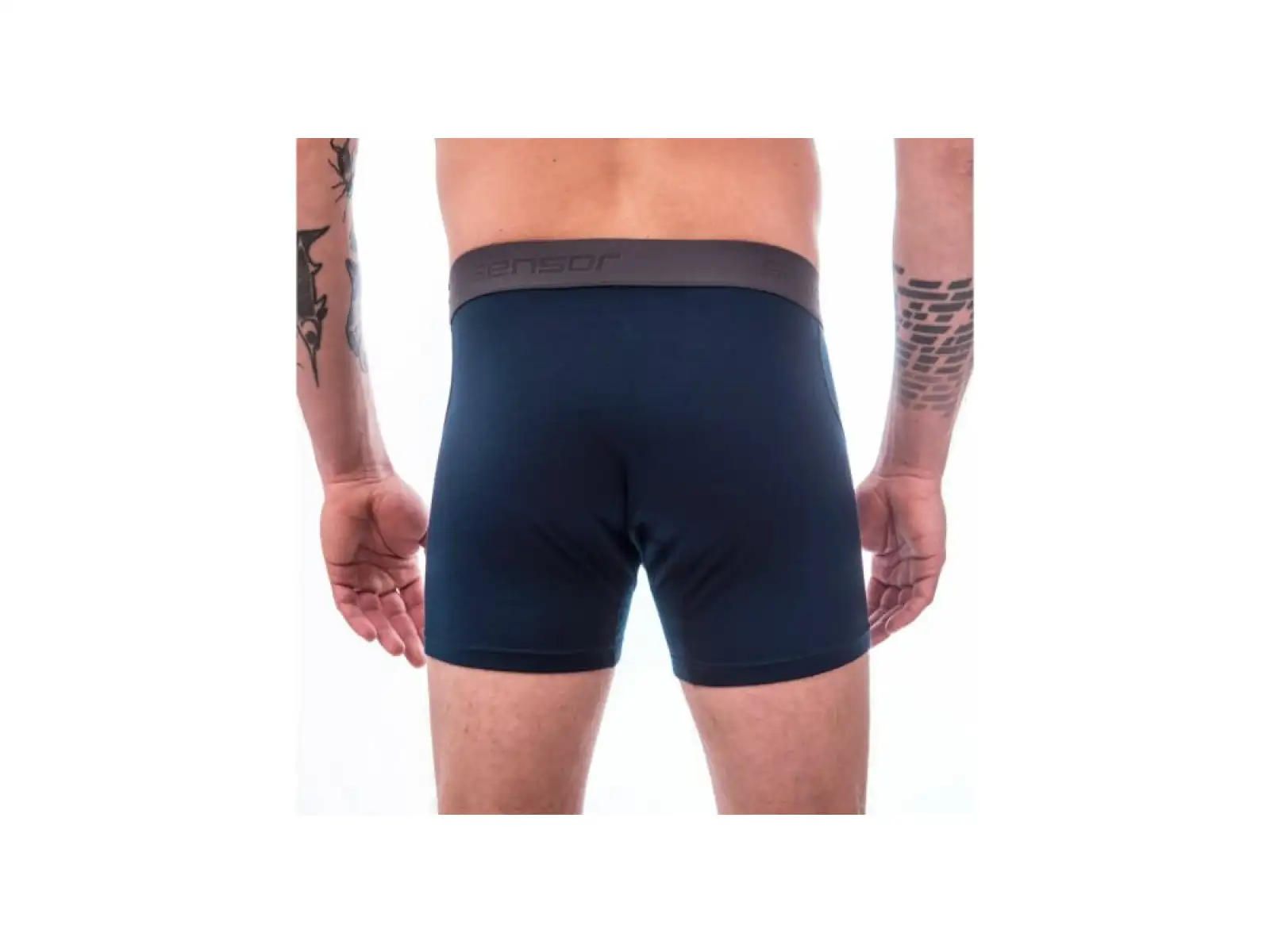 Sensor Merino Active pánske trenírky Deep Blue