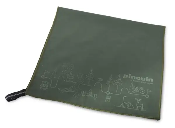 Pinguin rúčnik M mapa sivá