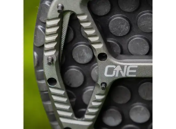 OneUP Aluminium pedále sivá