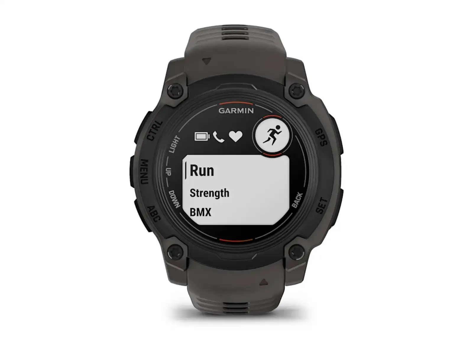 Garmin Instinct E 40 mm smart hodinky Black/Charcoal remienok