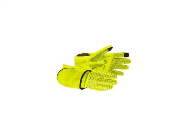 Craft ADV Lumen Hybrid bežecké rukavice žltá