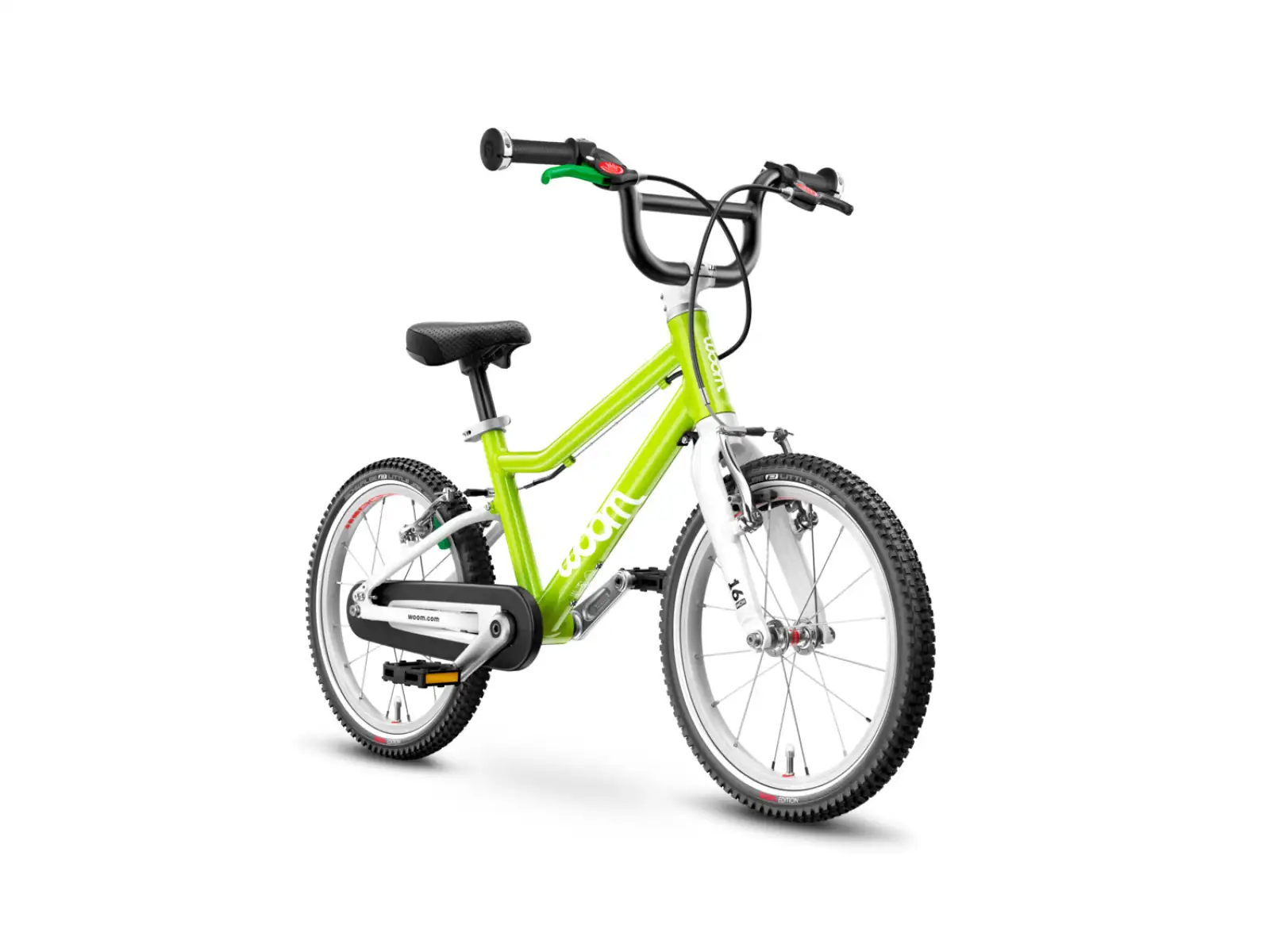 Woom 3 Lizard Lime 16 detský bicykel