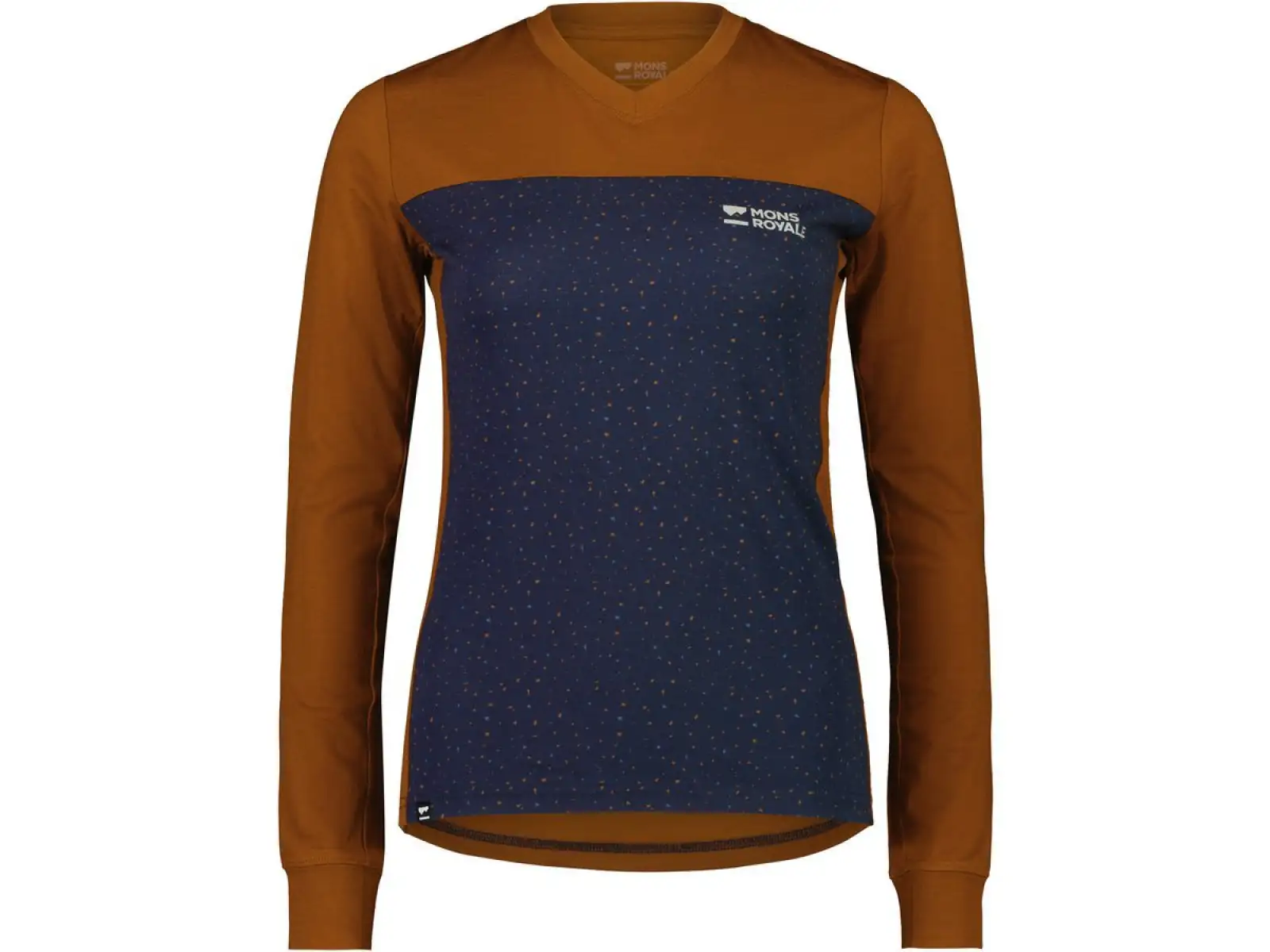 Mons Royale Redwood Enduro VLS WMNS dámske tričko Midnight Terrazzo/Copper veľ. S