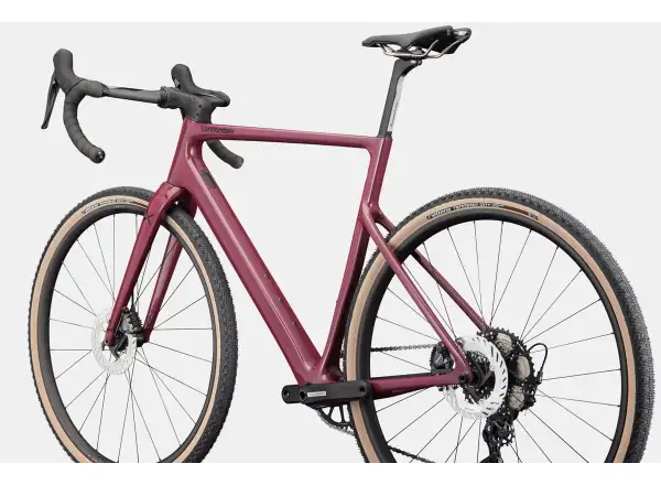 Cannondale SuperSix EVO SE 1 gravel kolo Black Cherry