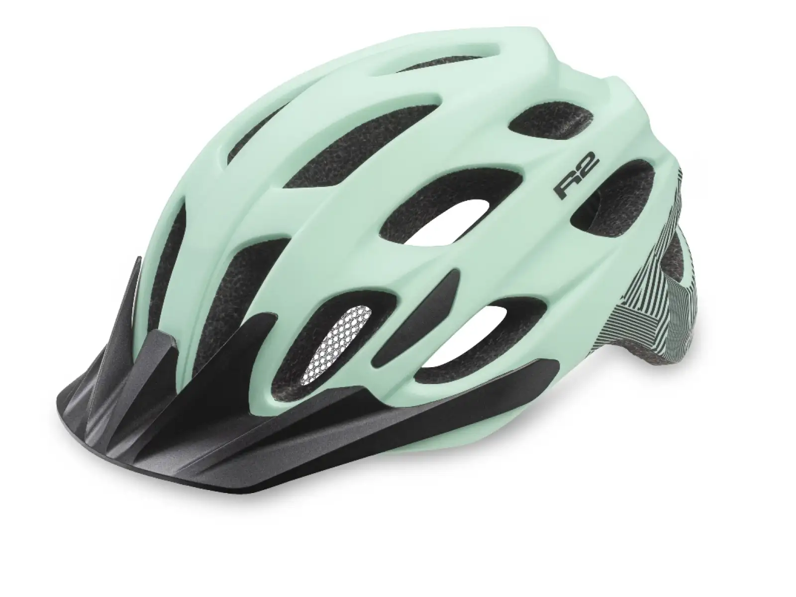 R2 Cliff cyklistická prilba Mint/čierna