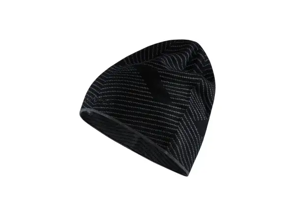 CRAFT CORE Race Knit pletená čiapka čierna