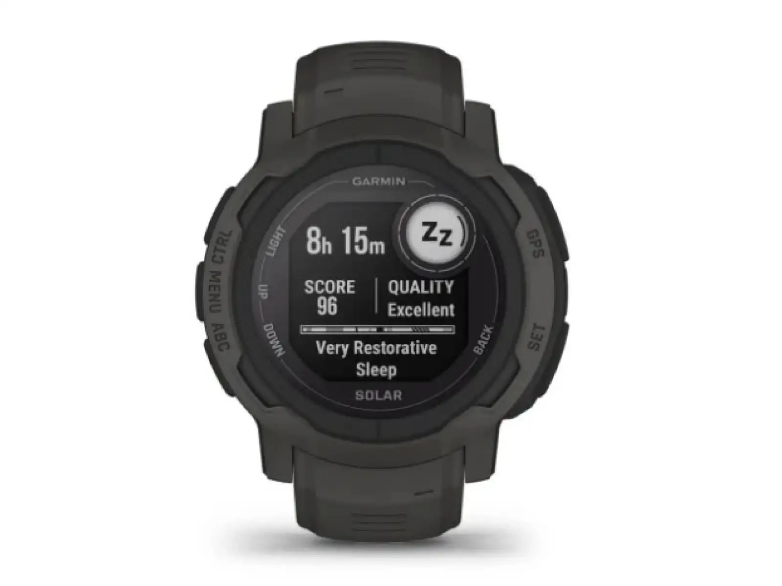 Garmin Instinct 2 Solar inteligentné hodinky Graphite