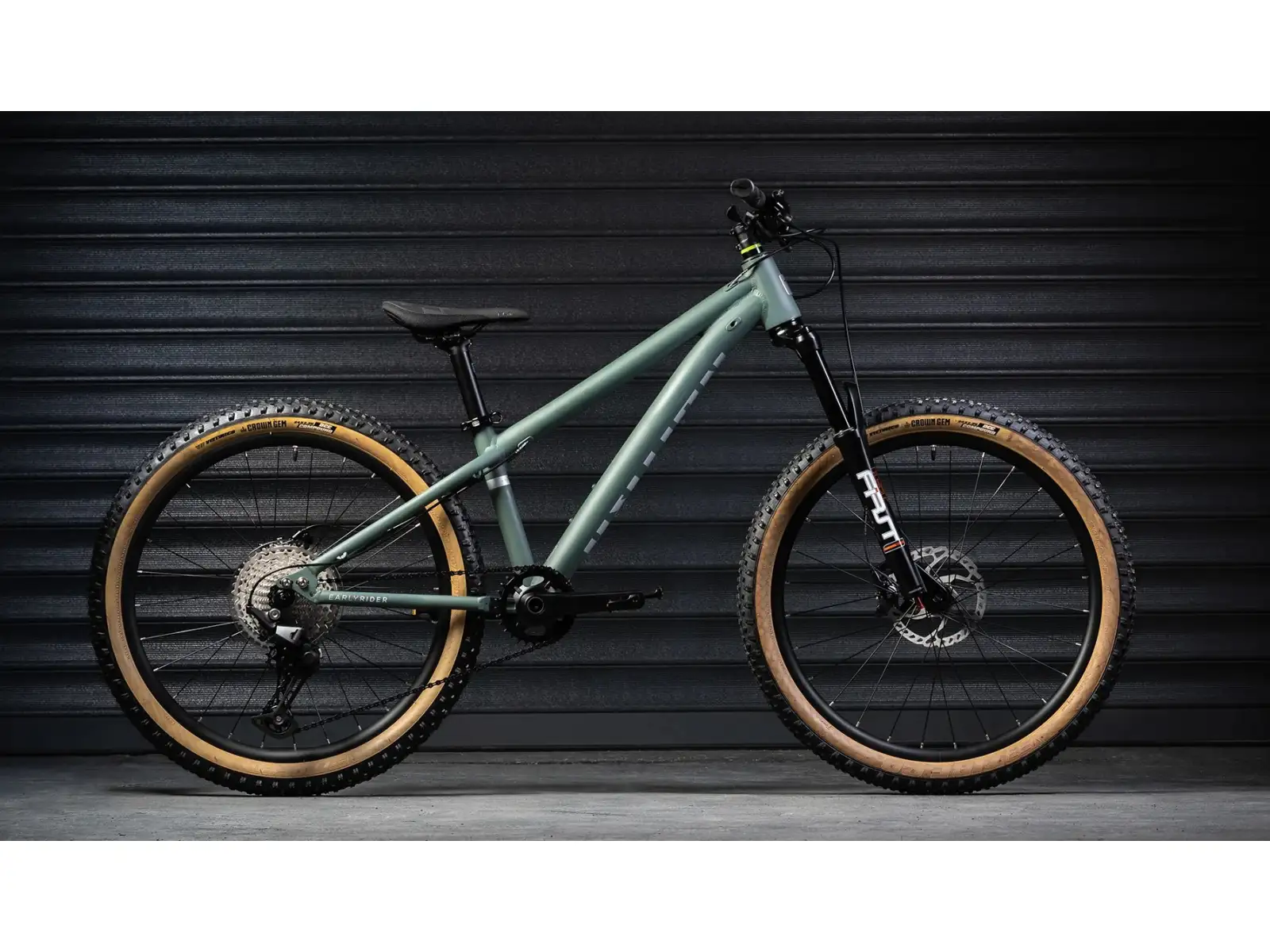 Early Rider Hellion 24 detský bicykel Forest Green
