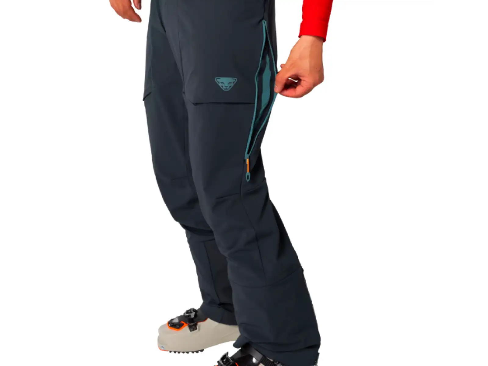 Dynafit Radical Softshell pánske nohavice Blueberry Storm Blue