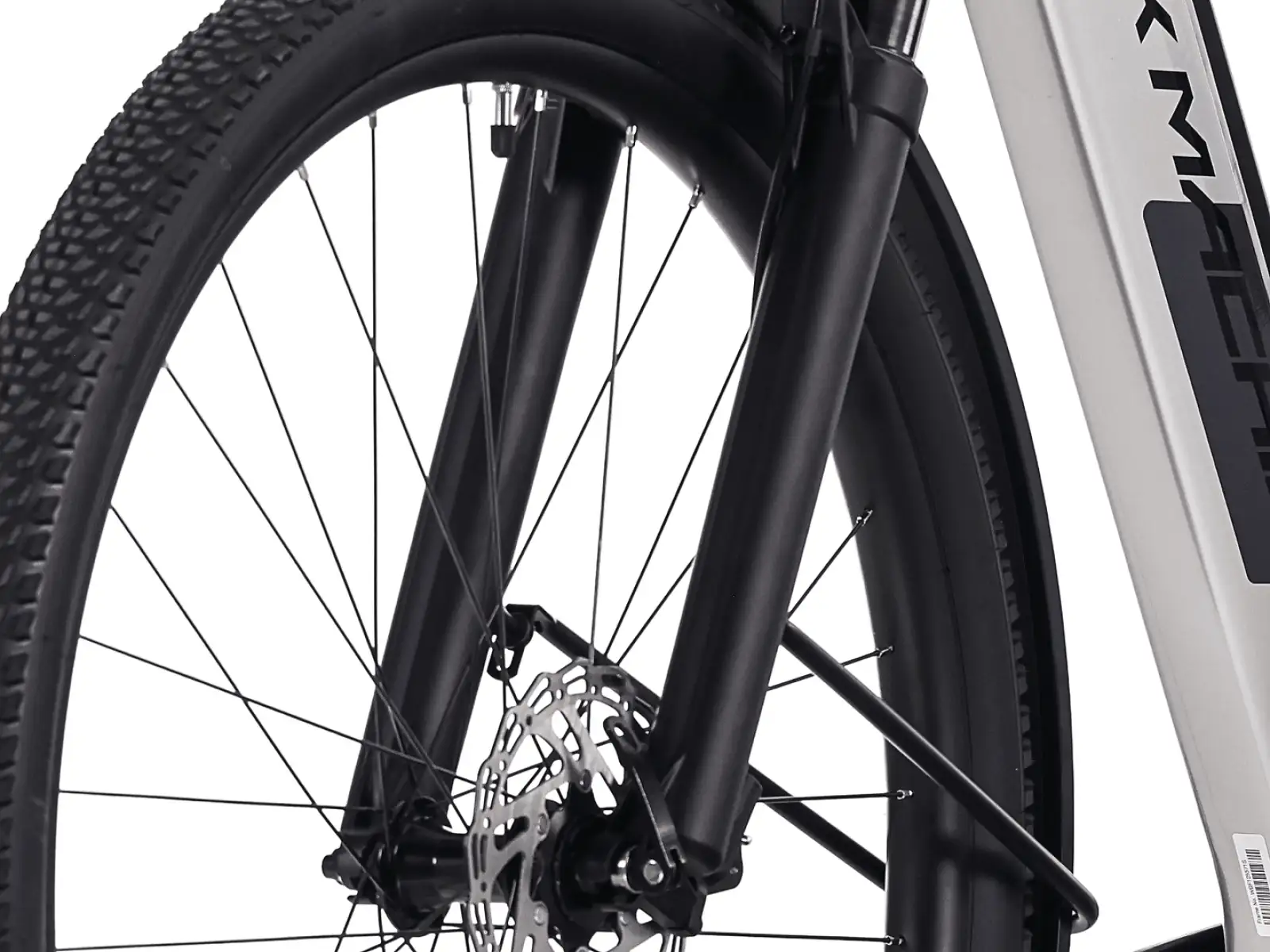 Rock Machine eSTORM 70 TOUR horský elektrobicykel Gloss Silver/Black/Grey