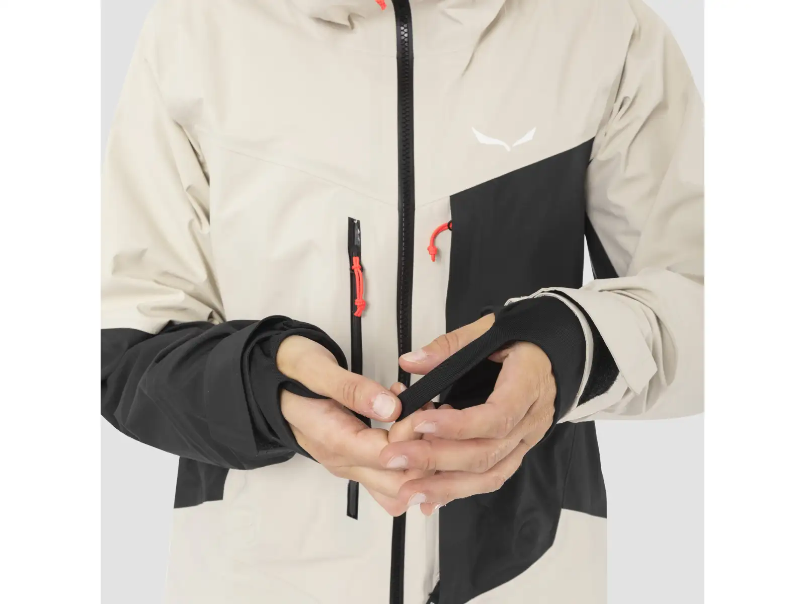 Salewa Sella 3L Powertex dámska bunda Oatmeal/0910