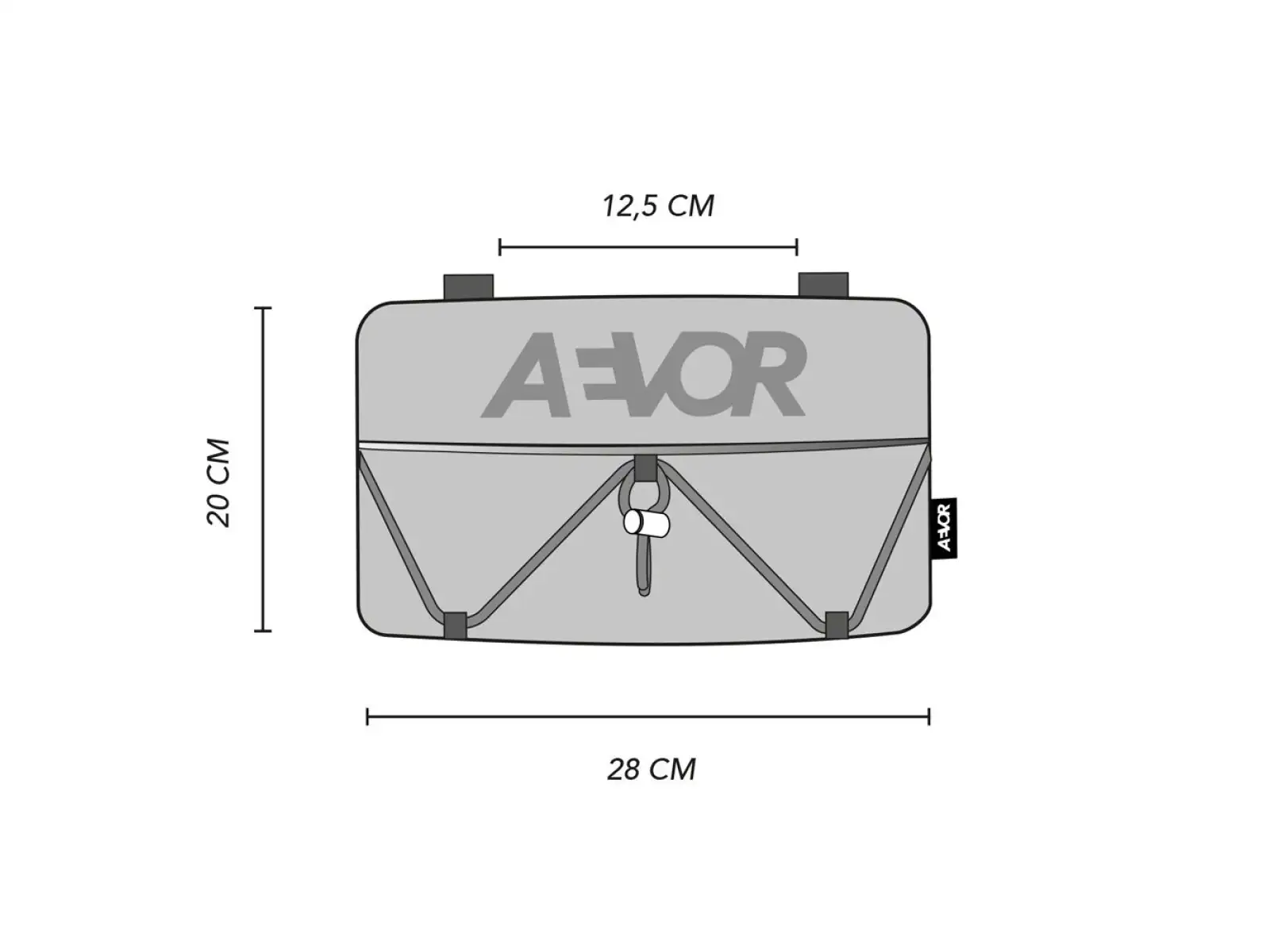 Aevor Bar Bag Proof brašňa 3 v 1 4 l Sesame Olive