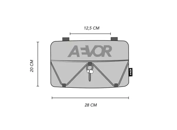 Aevor Bar Bag Proof brašňa 3 v 1 4 l Sesame Olive