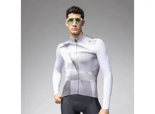 Alé R-EV1 Quick pánsky dres dlhý rukáv White