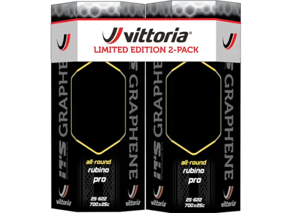 Vittoria Rubino Pro IV G2.0 Twin Pack 2-balenie cestný plášť kevlar + 2x duša