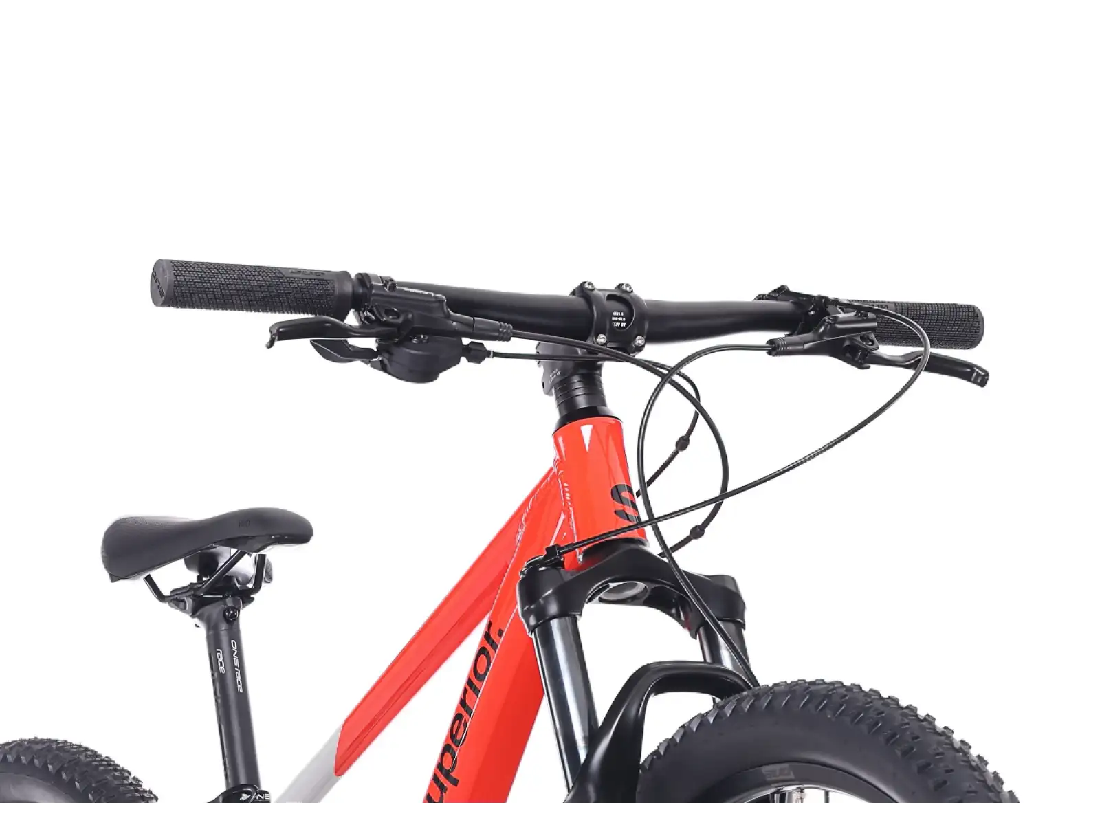 Superior Team 27.3 detský horský bicykel Gloss Grey/Red