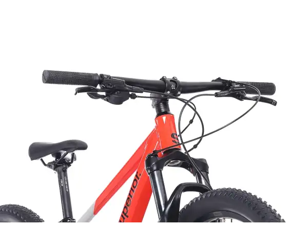 Superior Team 27.3 detský horský bicykel Gloss Grey/Red