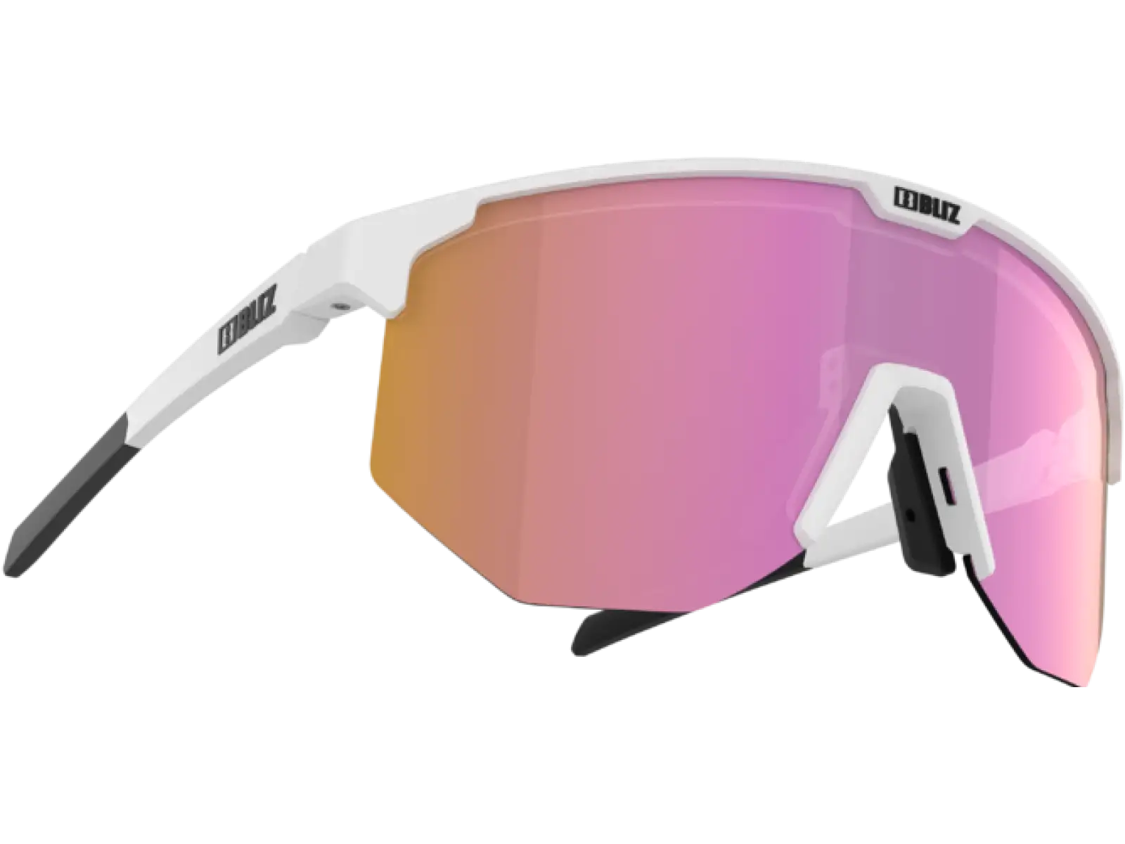 Bliz Hero cyklistické okuliare Matt White Brown/Pink Multi Cat. 3