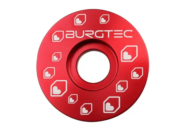 Burgtec Top Cap zátka hlavového zloženia červená
