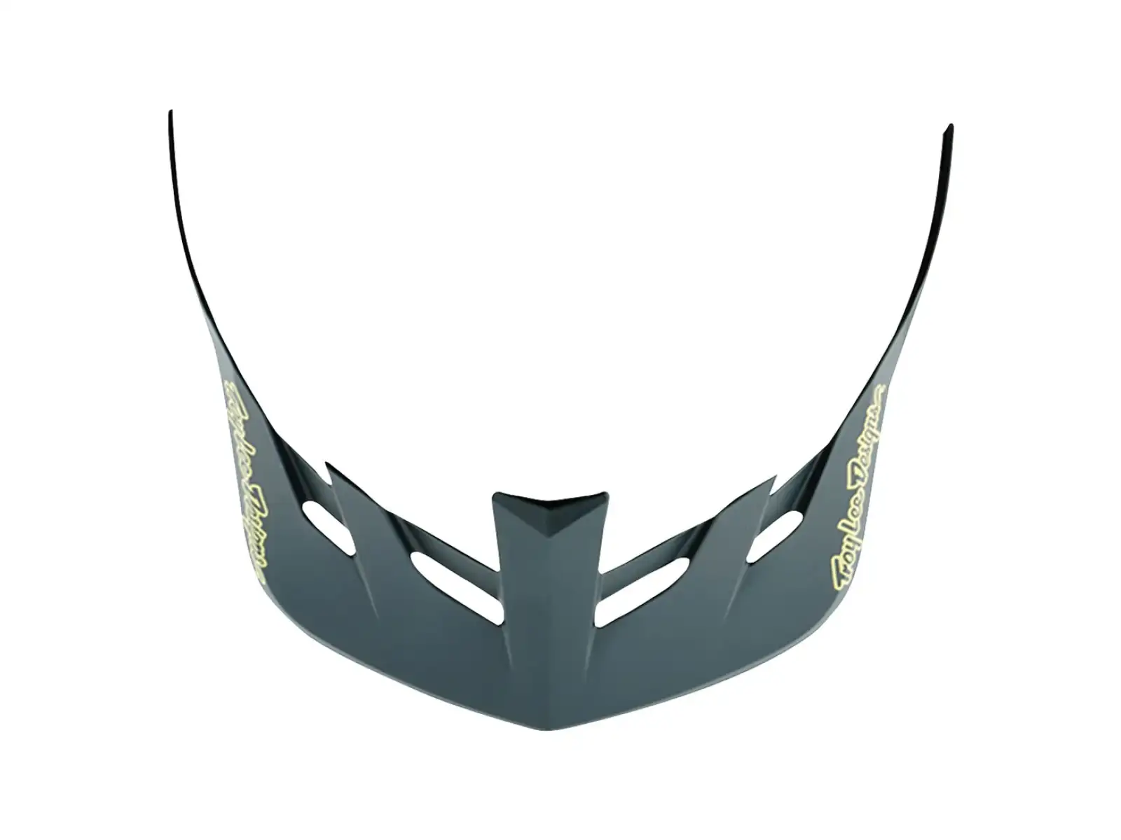 Troy Lee Designs Flowline SE prilba Badge Gray/GLO Yellow